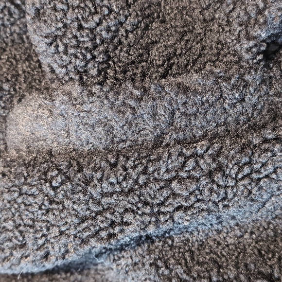 Thread & Supply black open front Teddy coat size L - Picture 11 of 14